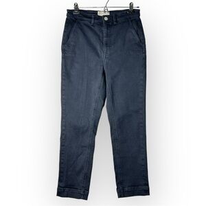 Everlane The  Slim Leg Crop Regular in Washed Black 6